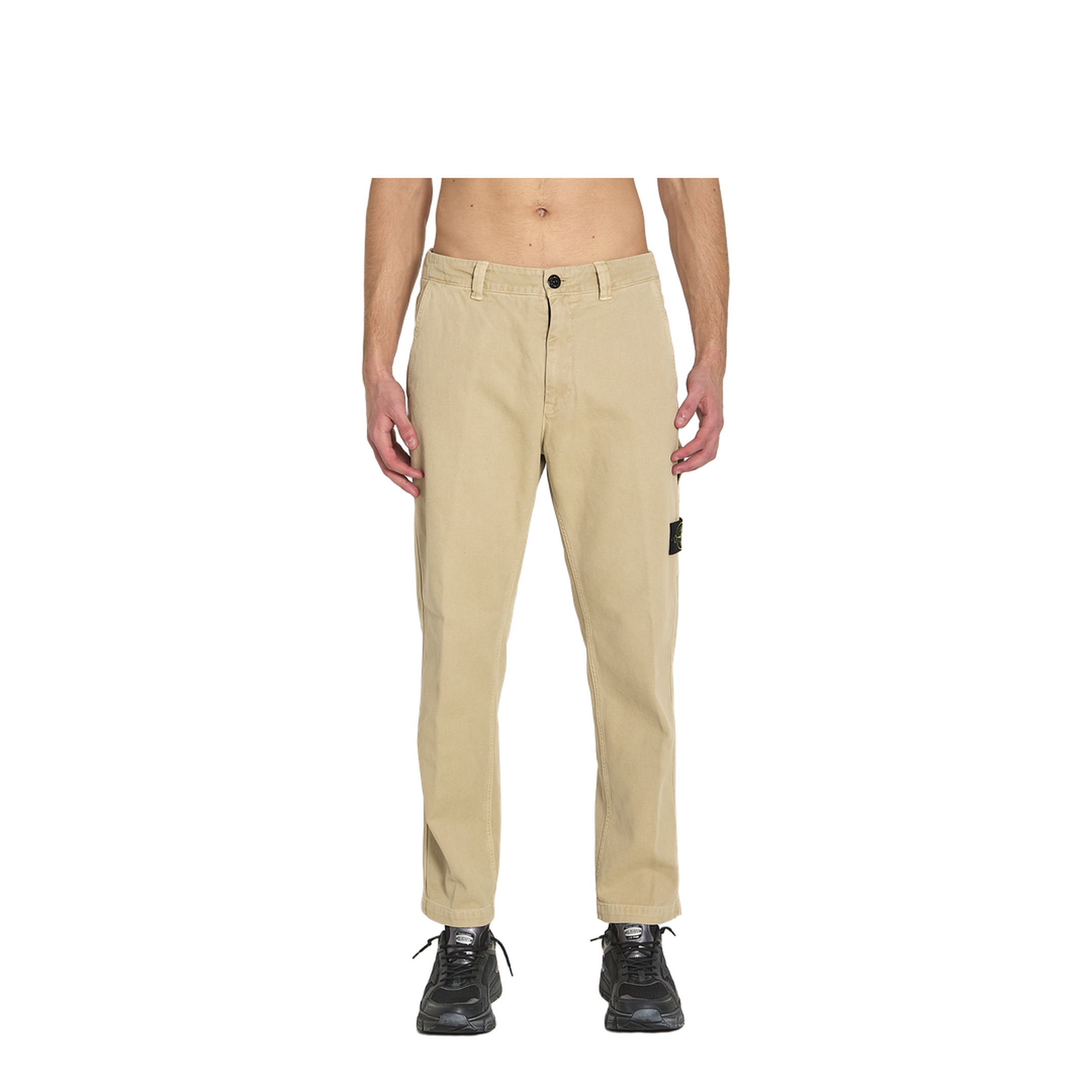 Beige Regular Pants - Image 1