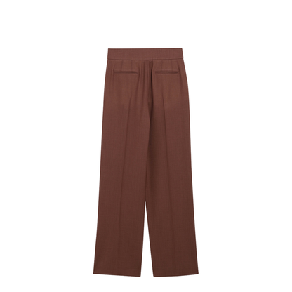 Light Brown Wool Trousers - Image 2