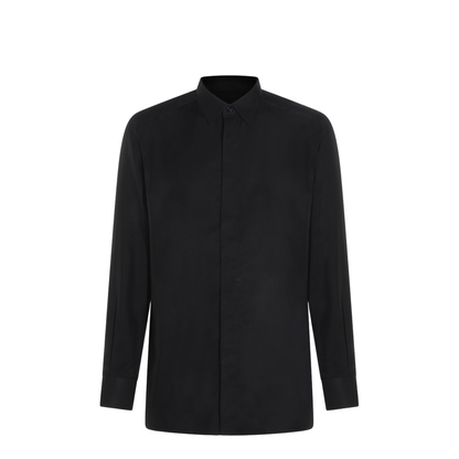 Drapy Twill Casual Shirt - Image 1