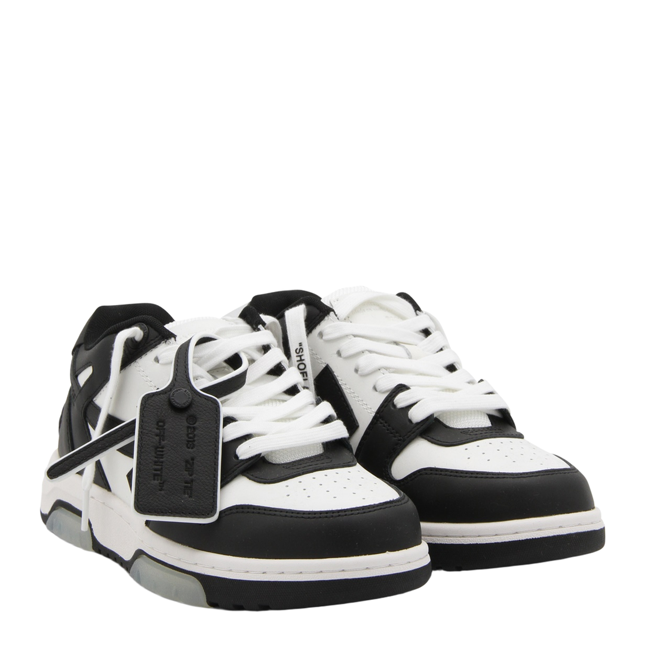 Out Of Office Leather Sneakers - Black - Image 2