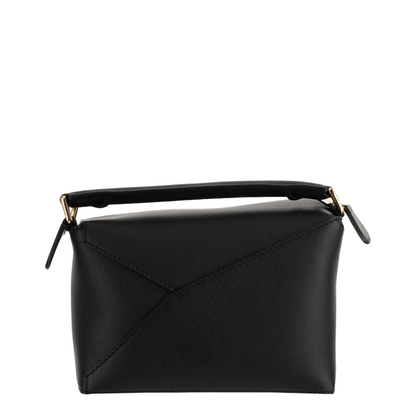 Puzzle Edge Mini Calfskin Crossbody - Black - Image 3