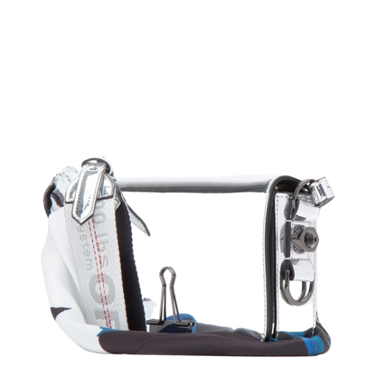 Silver Metal Mirror Mini Shoulder Bag - Image 3