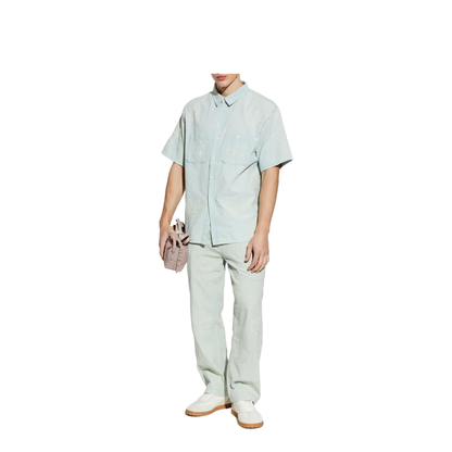 Cartoon Embroidered Short Sleeve Shirt - Image 2