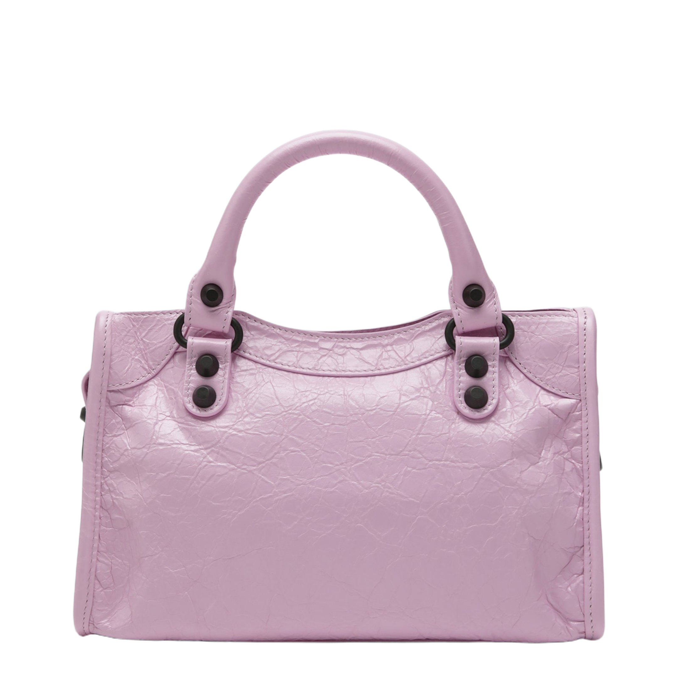Le City Mini Arena Lambskin Top-Handle Bag - Bubbly Pink - Image 2