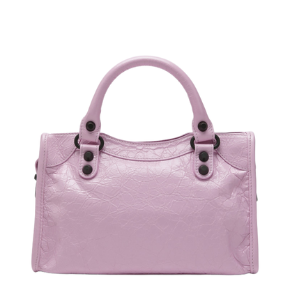Le City Mini Arena Lambskin Top-Handle Bag - Bubbly Pink - Image 2