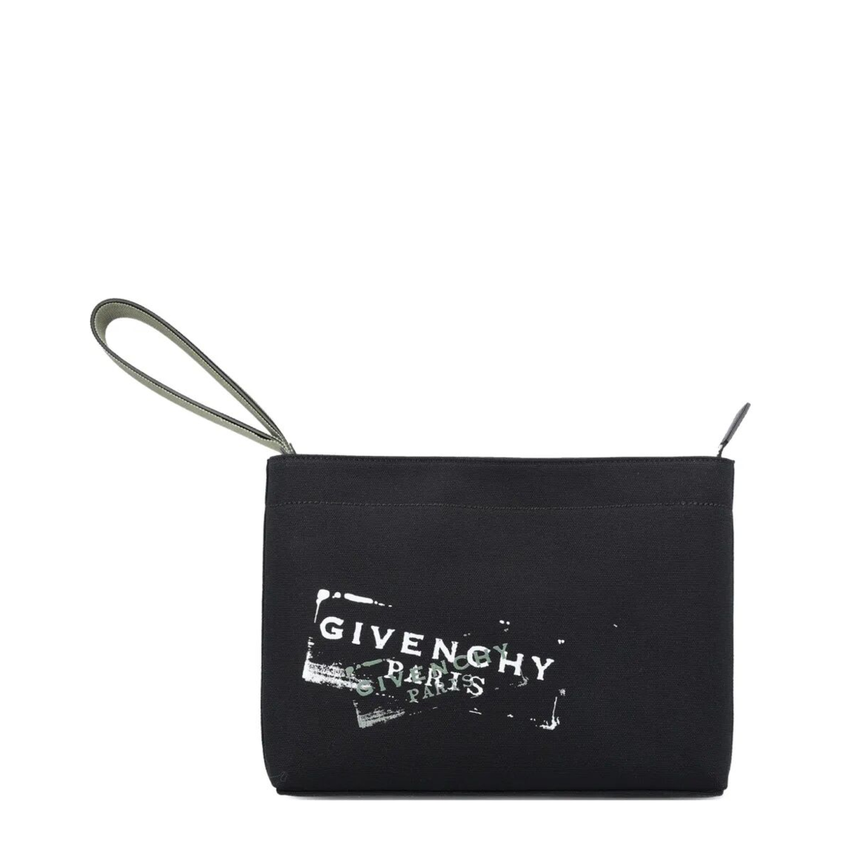 Logo-Print Clutch Bag - Image 1