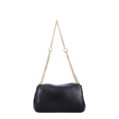 Tumulte Small Nappa Leather Shoulder Bag - Black - Image 4