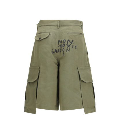 Cargo Shorts with Print - Image 2