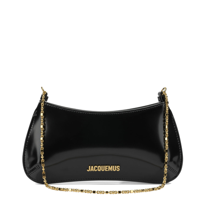 Le Petit Bisou Small Calfskin Shoulder Bag - Black - Image 1