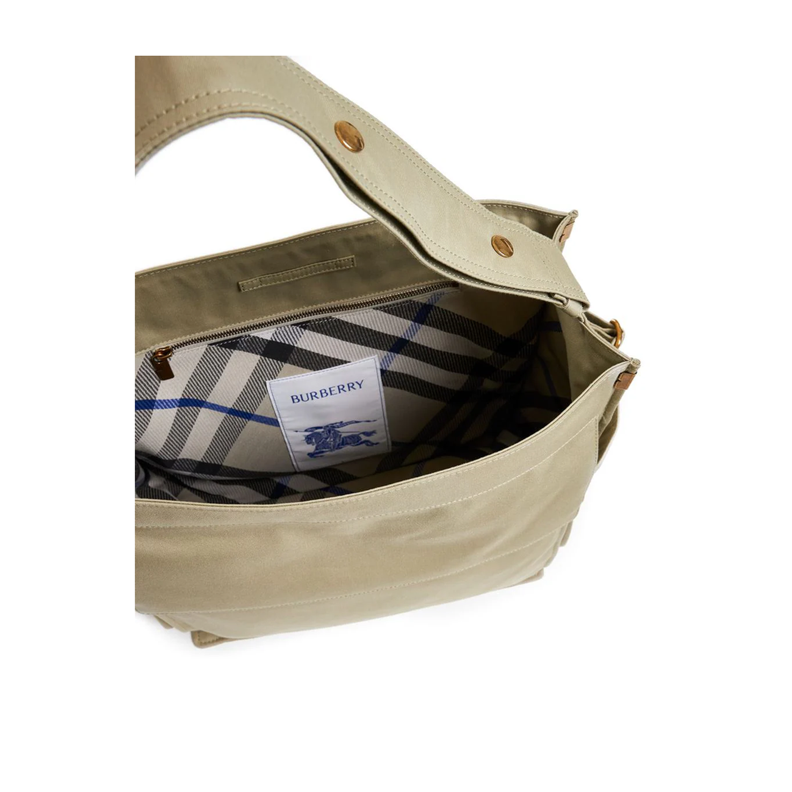 Hunter Green Cotton Blend Bag - Image 3