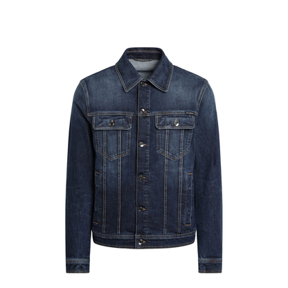 Blue denim jacket - Image 1
