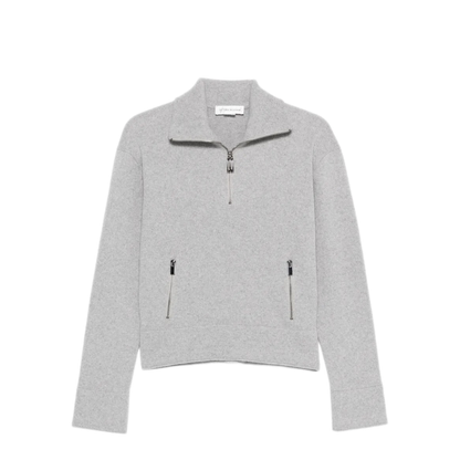 Half-Zip Milano Wool Blend Jumper - Image 1