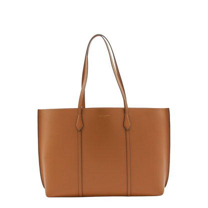 Perry Leather Tote - Autumn Brown - Image 2
