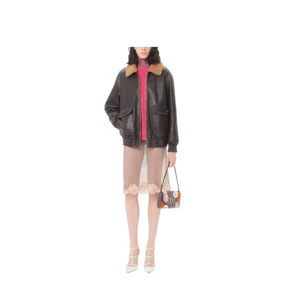 Wool Mouliné Cable-Knit Sweater - Image 2