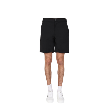 Logo Bar Bermuda Shorts - Image 1