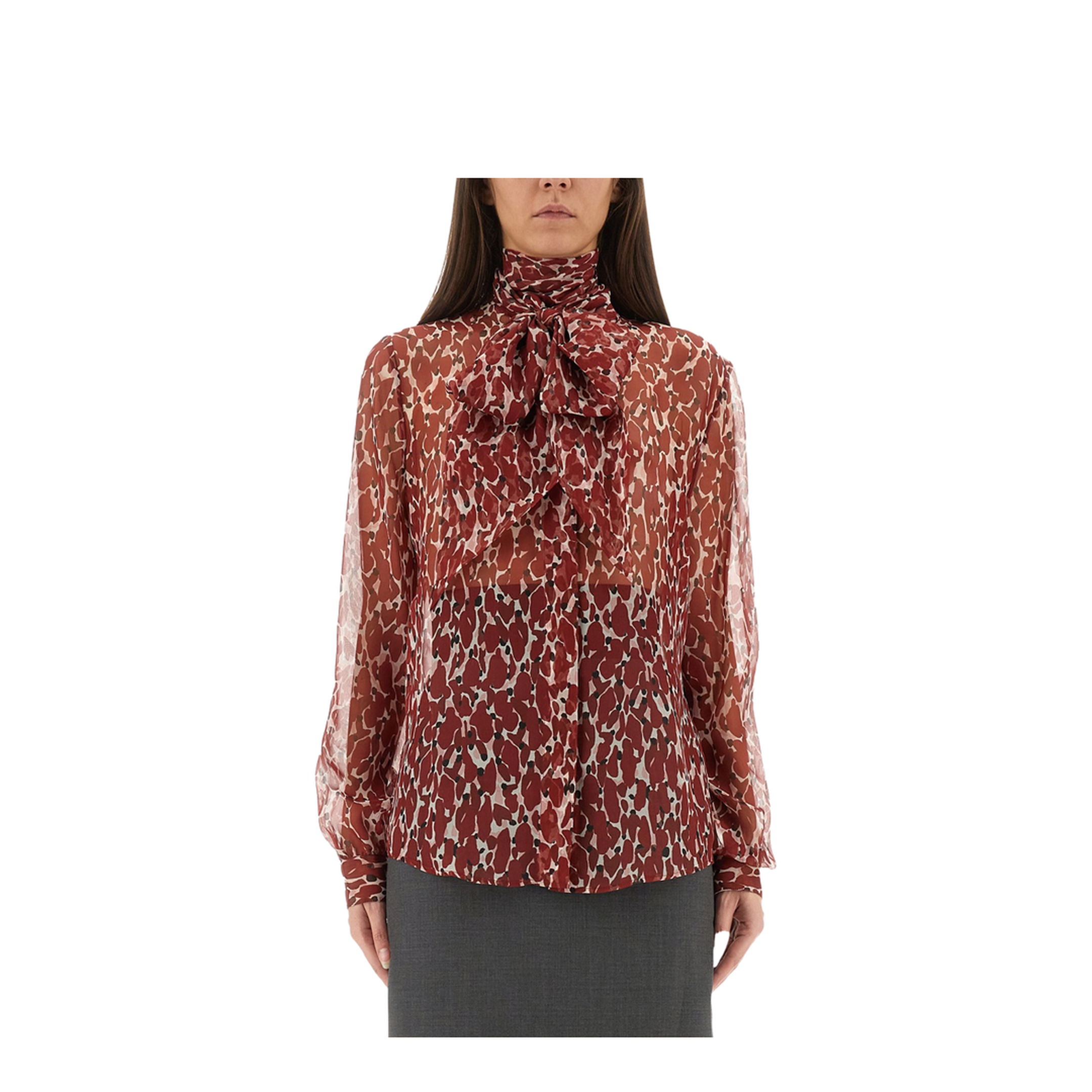 Printed Silk Shirt - Image 1