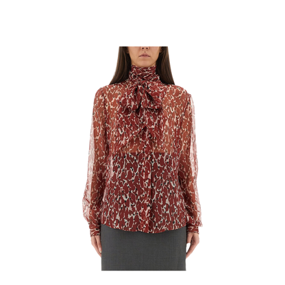 Printed Silk Shirt - Image 1