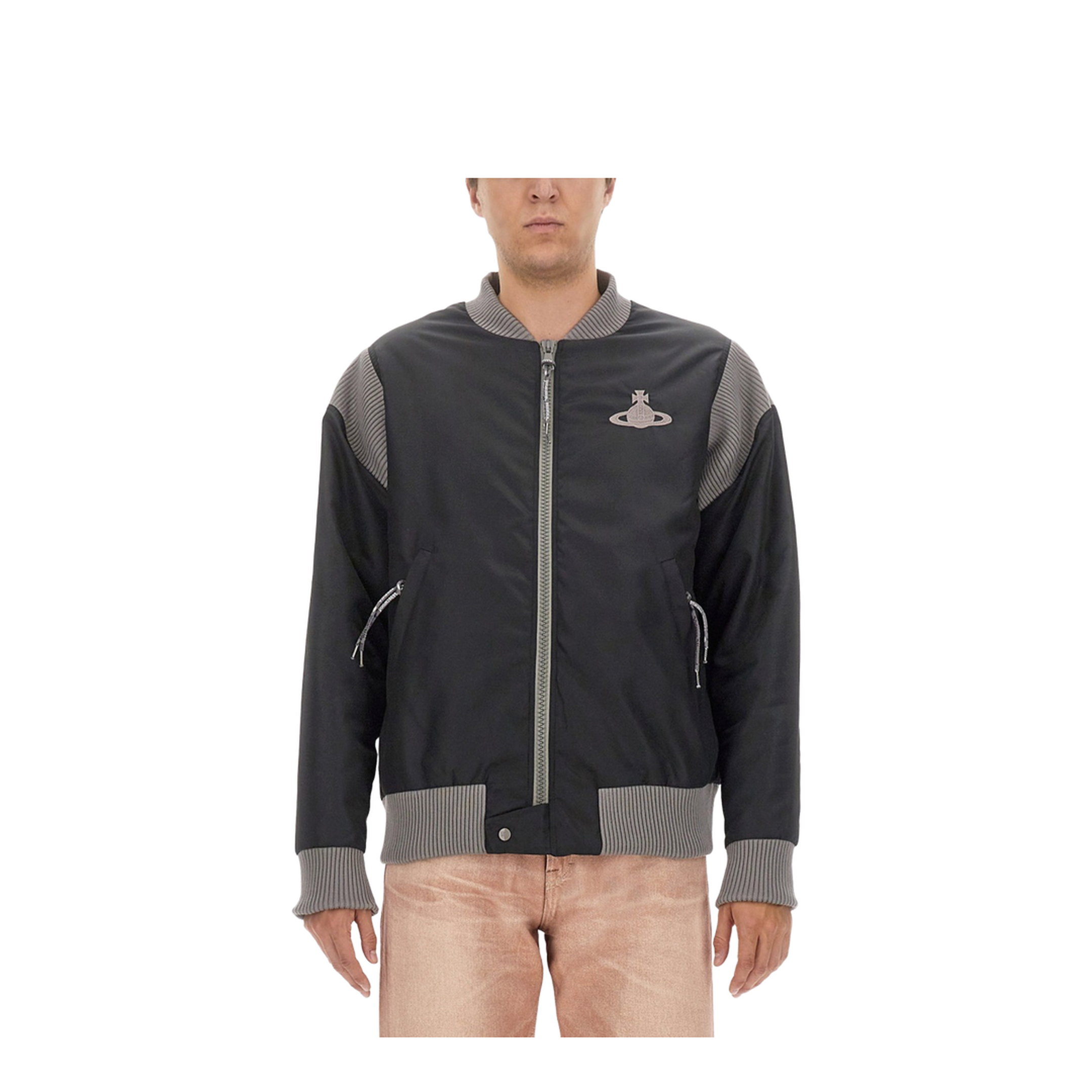 Bomber Jacket With Logo - Image 1