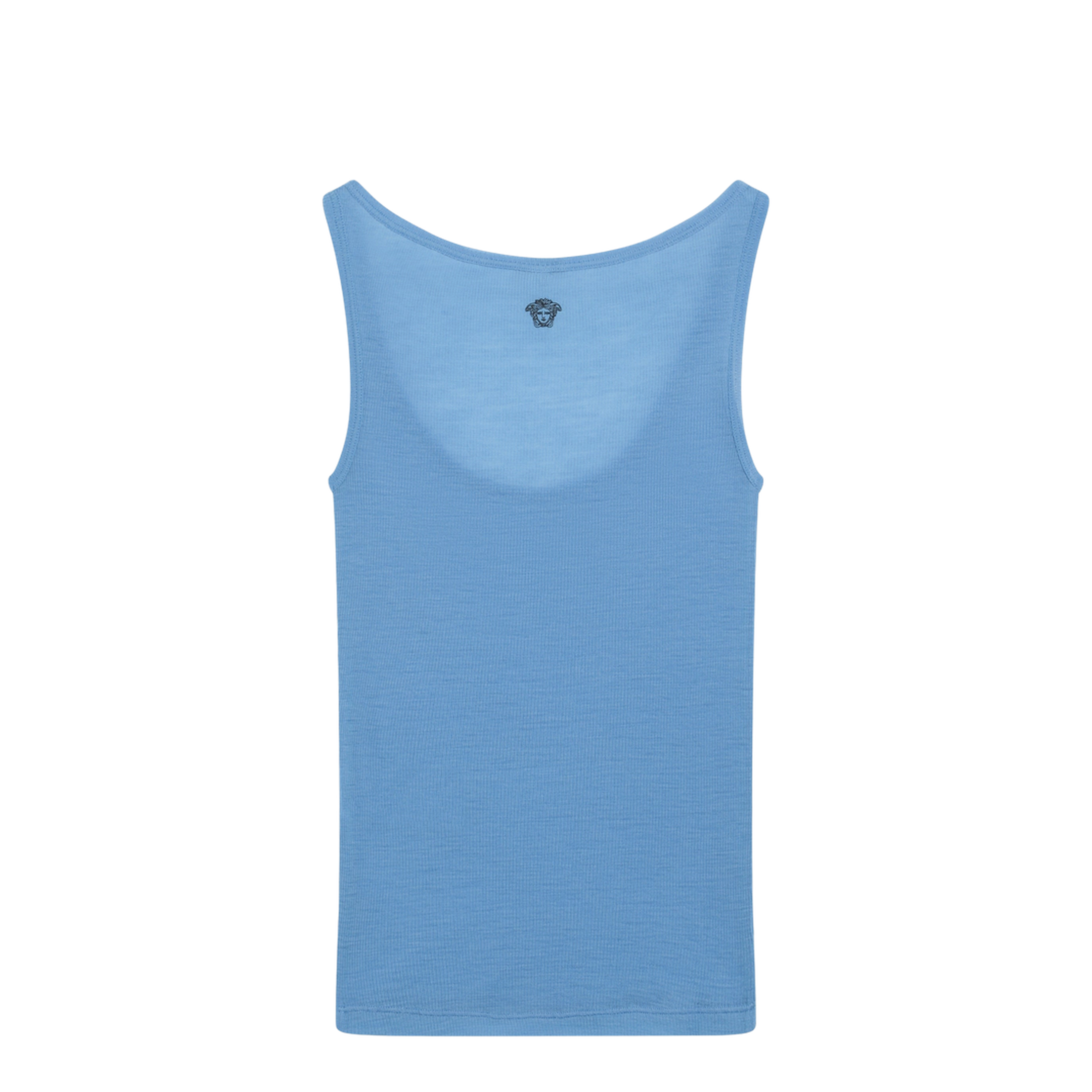 Women's Medusa Wool Tank Top Blue - Image 2