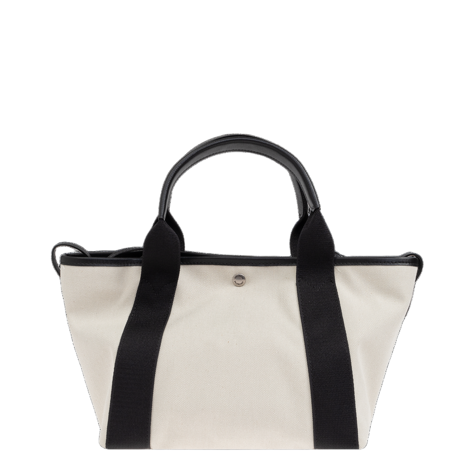Tote Bag Biarritz Small in Natural/Black - Image 5