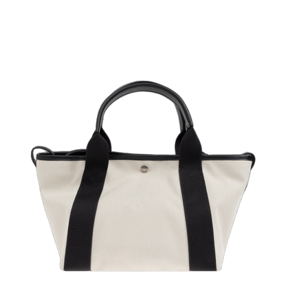 Tote Bag Biarritz Small in Natural/Black - Image 5