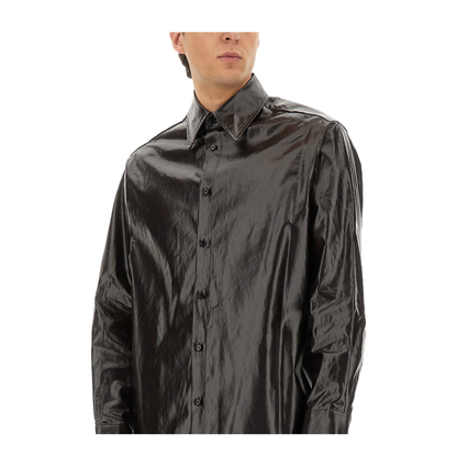 Shiny Linen Shirt - Image 4