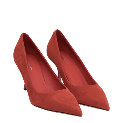Suede Leather Pumps - Image 2