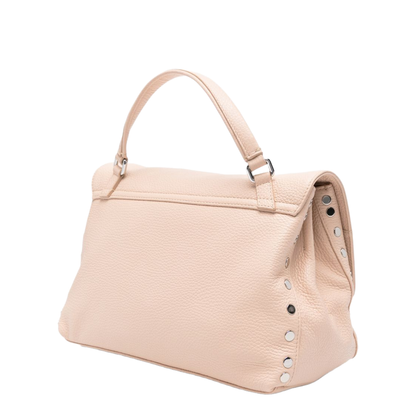 Postina Daily Small Leather Top-Handle Bag - Pink Dahlia - Image 4