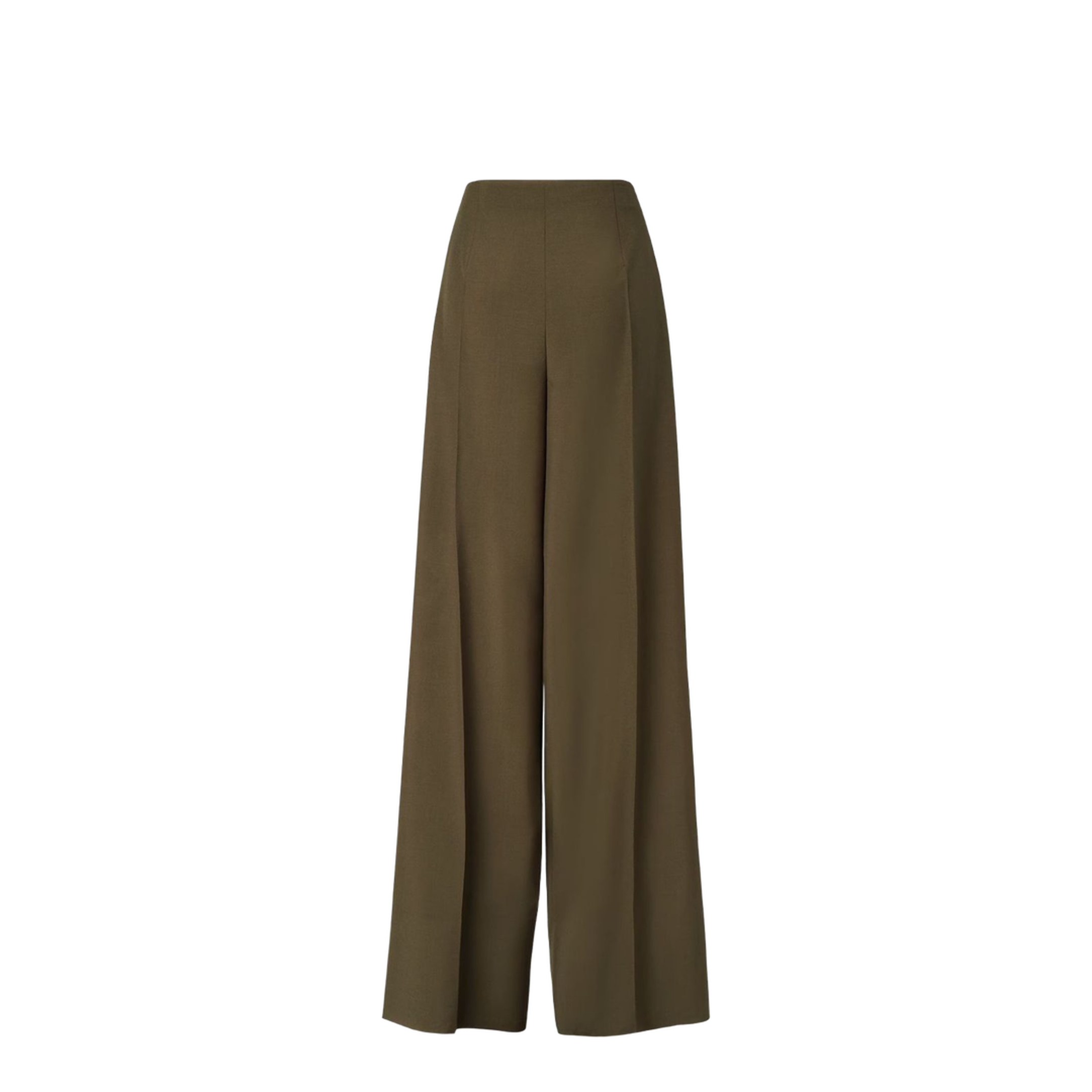 Trousers Wool Green - Image 3