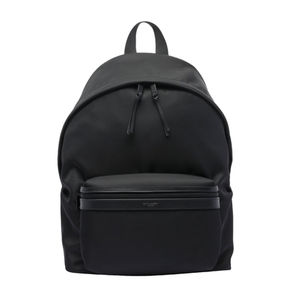 City Leather Backpack - Black - Image 3