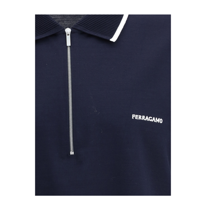 Cotton Zip Polo - Image 3