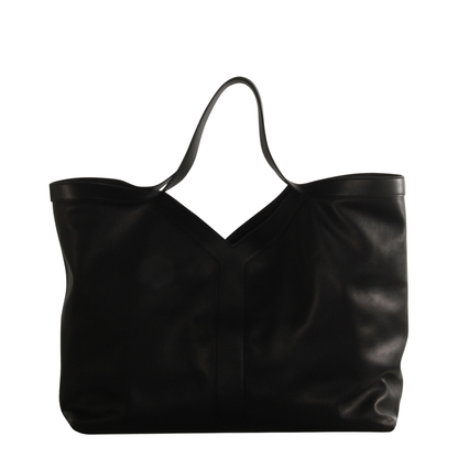 Y Maxi Tote in Grained Leather - Image 6