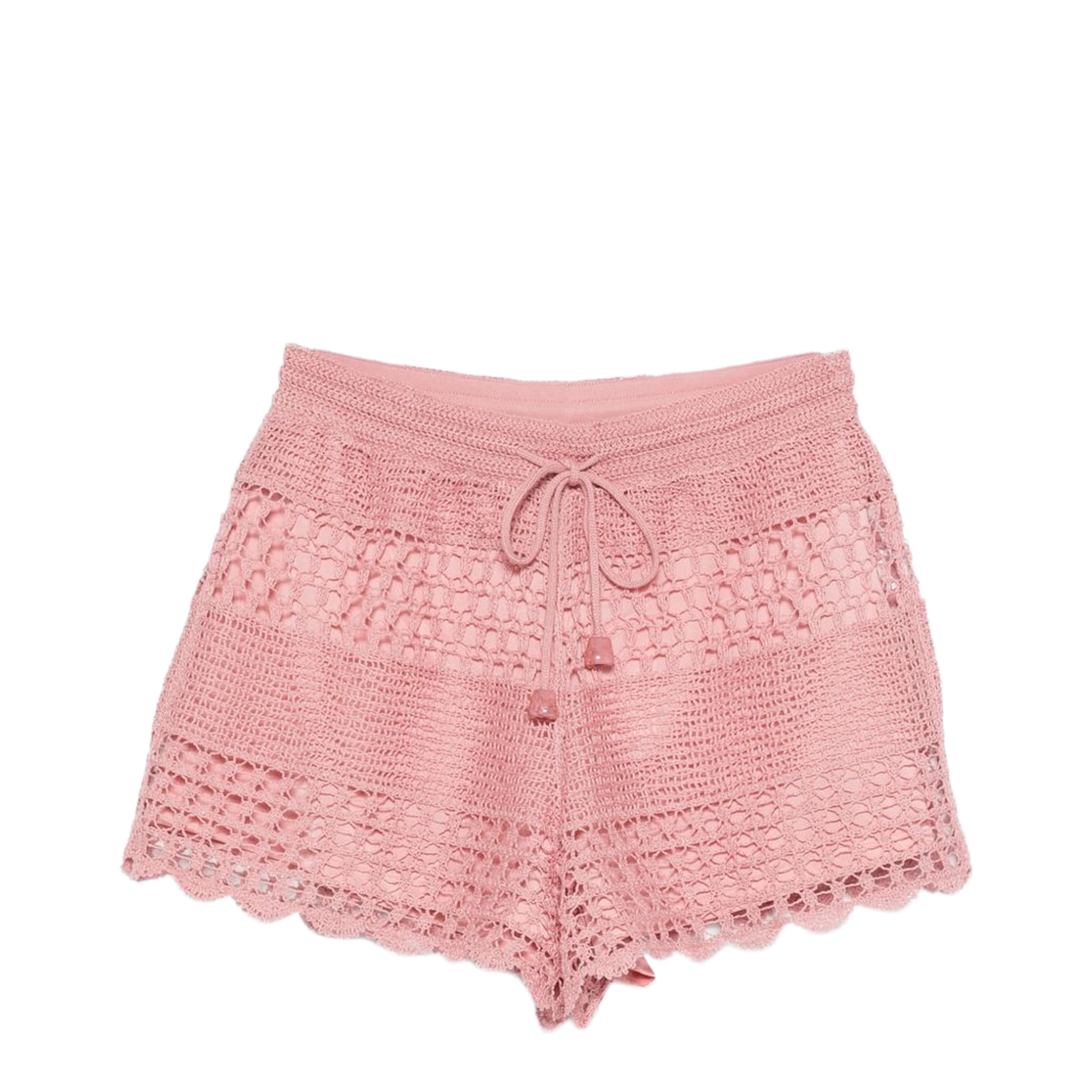 Wanderlust Crochet Cotton Shorts - Image 1