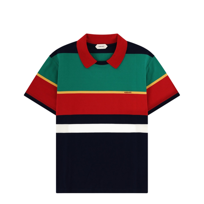 Striped Cotton T-Shirt - Image 1