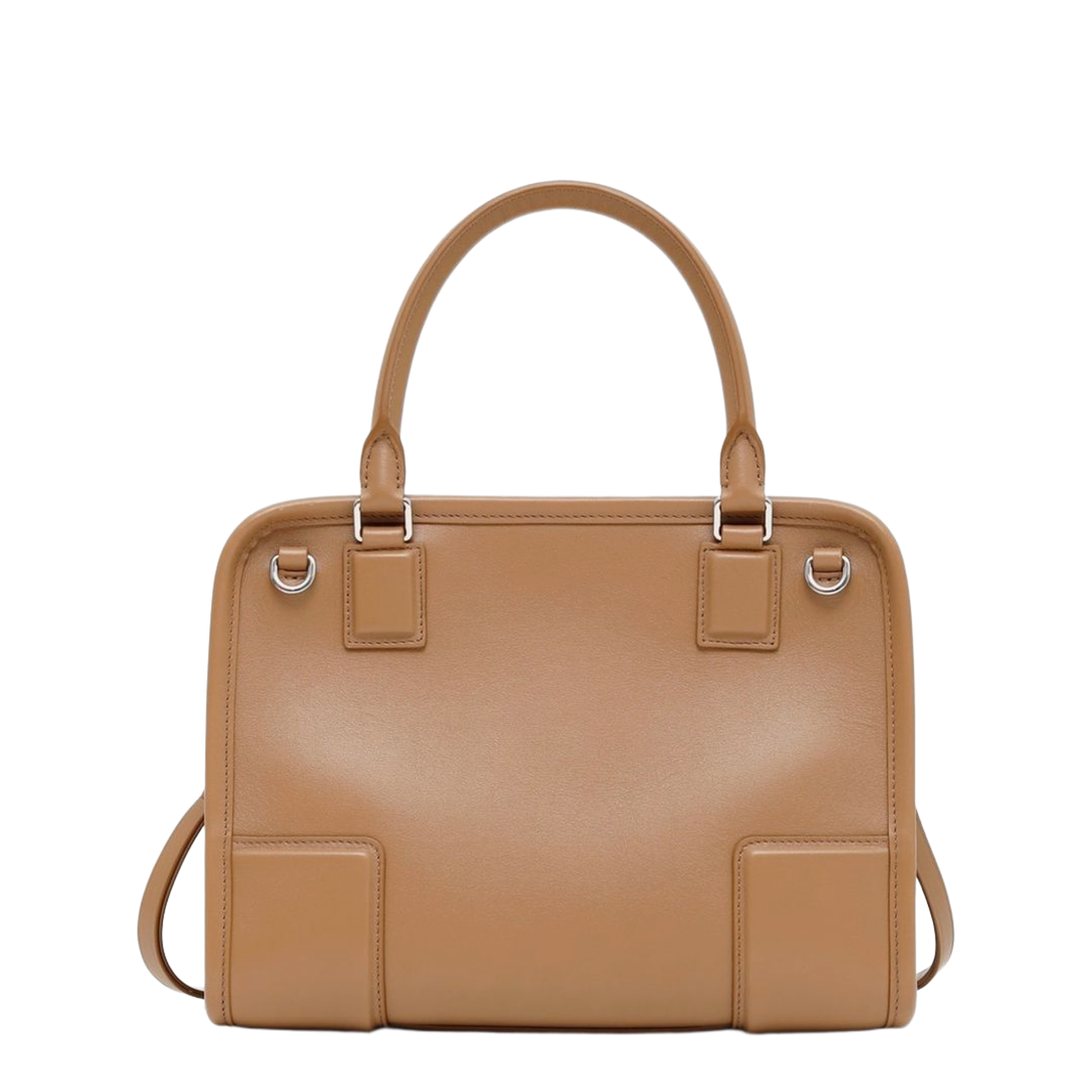 Amazona 180 Small Calfskin Top-Handle Bag - Oro/Chocolat - Image 1