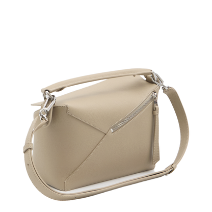 Puzzle Edge Small Leather Handbag - Image 2