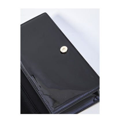 Bettina Clutch Leather Black - Image 4