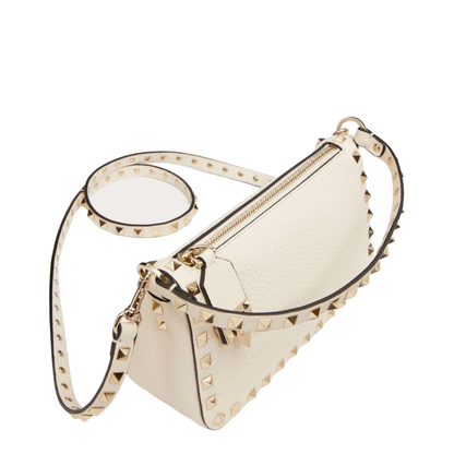 Rockstud Small Leather Shoulder Bag - Image 2