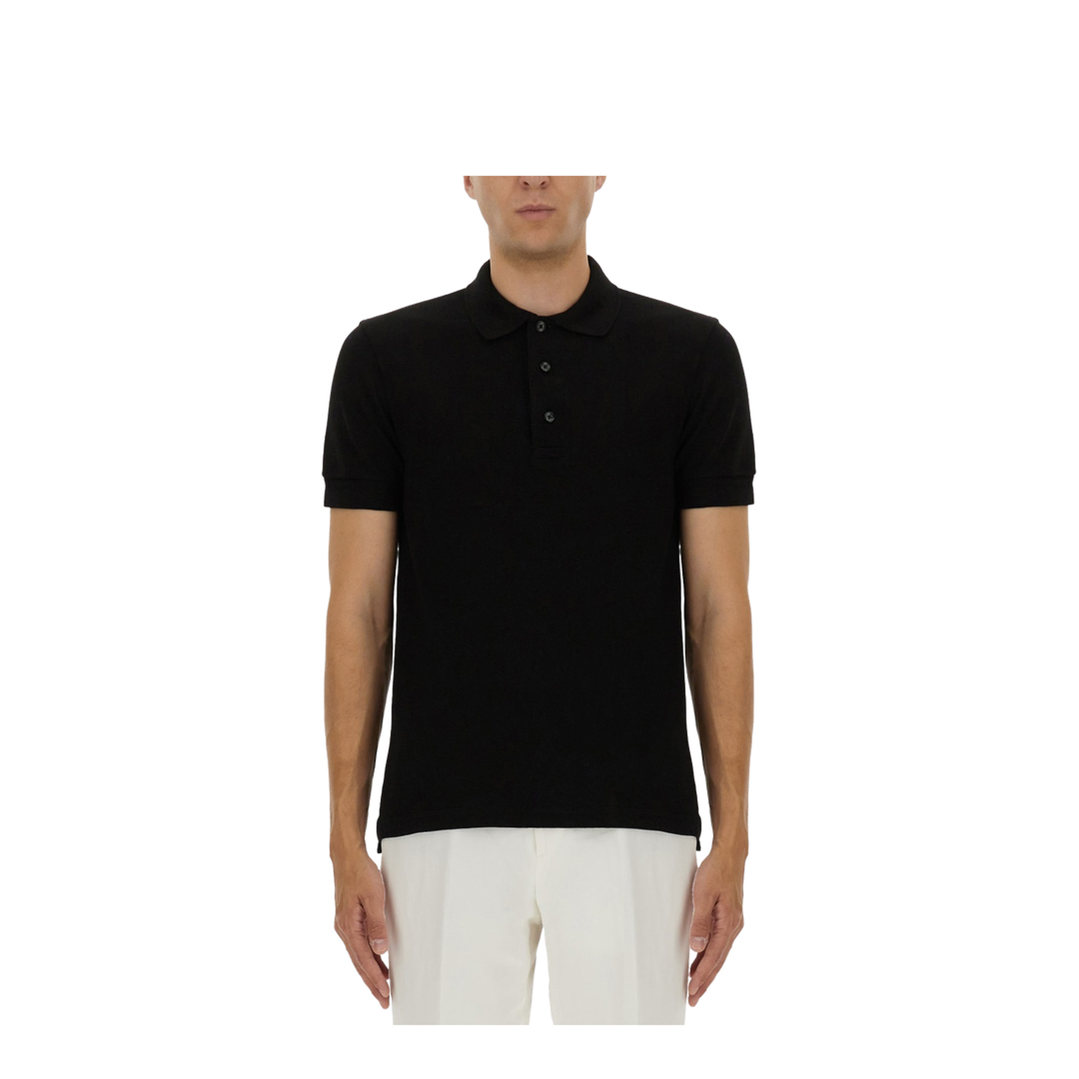 Lyocell Piquet Polo Shirt - Image 1