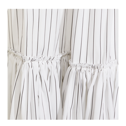 Striped Lightweight Cotton Skirt - Image 3