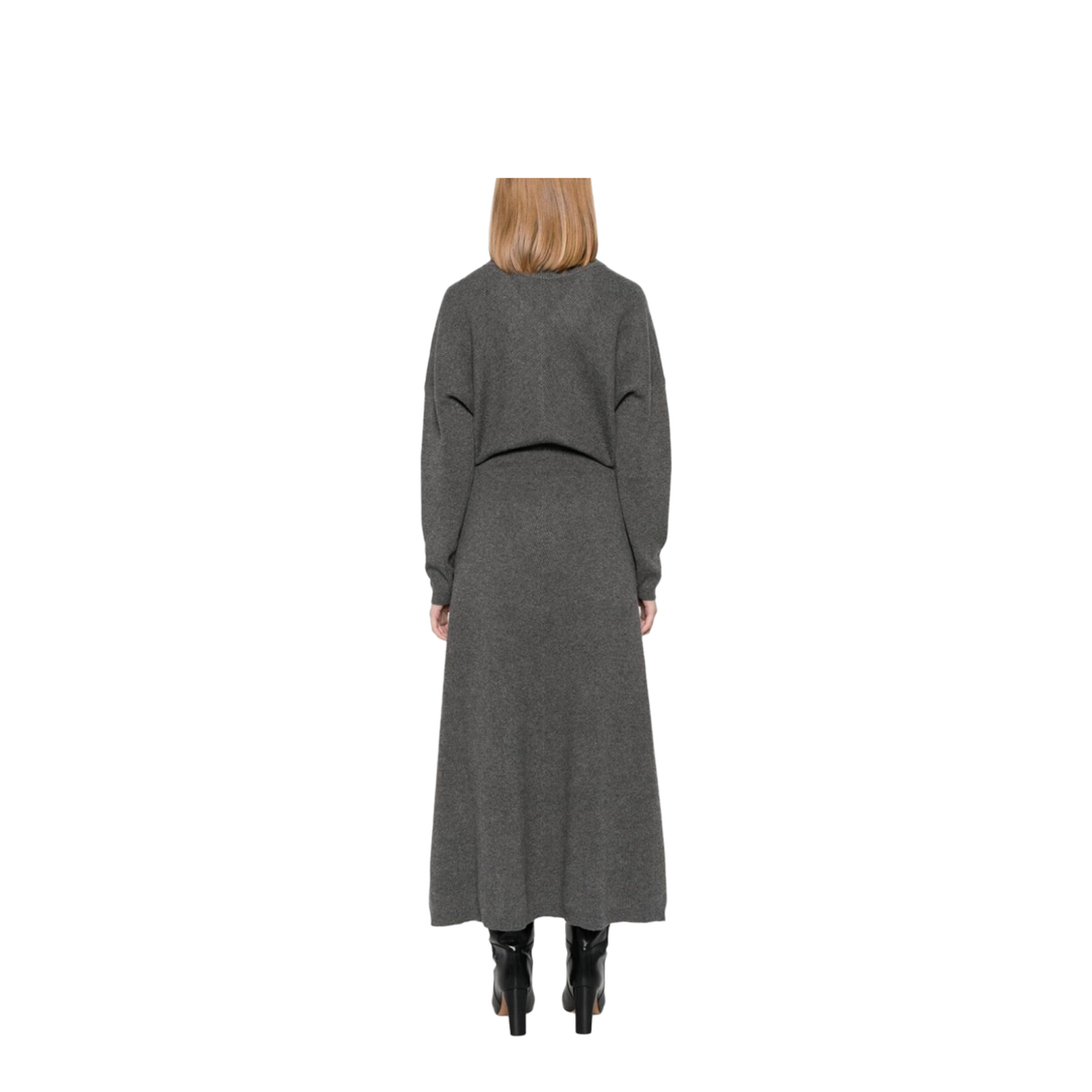 Cashmere Long Dress - Image 3