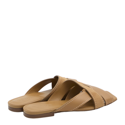 Smooth and Suede Leather Slides - Image 3