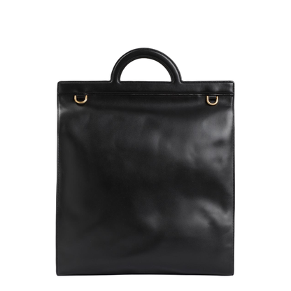 Garavani Leather Handbag with Frontal Logo Print - Image 3
