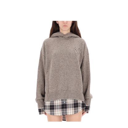 Alpaca Hooded Sweater - Image 1