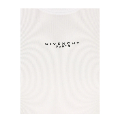 Slim-Fit Cotton Tank Top with Paris Print - Image 7