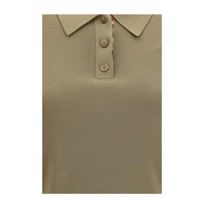 Knit Polo with Check Trim - Image 3