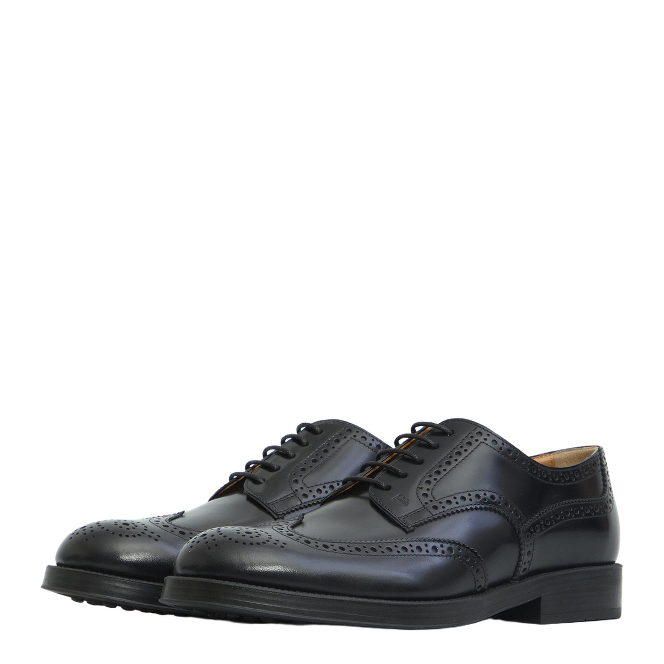 Laced Up Shoes with Perforations - Image 2