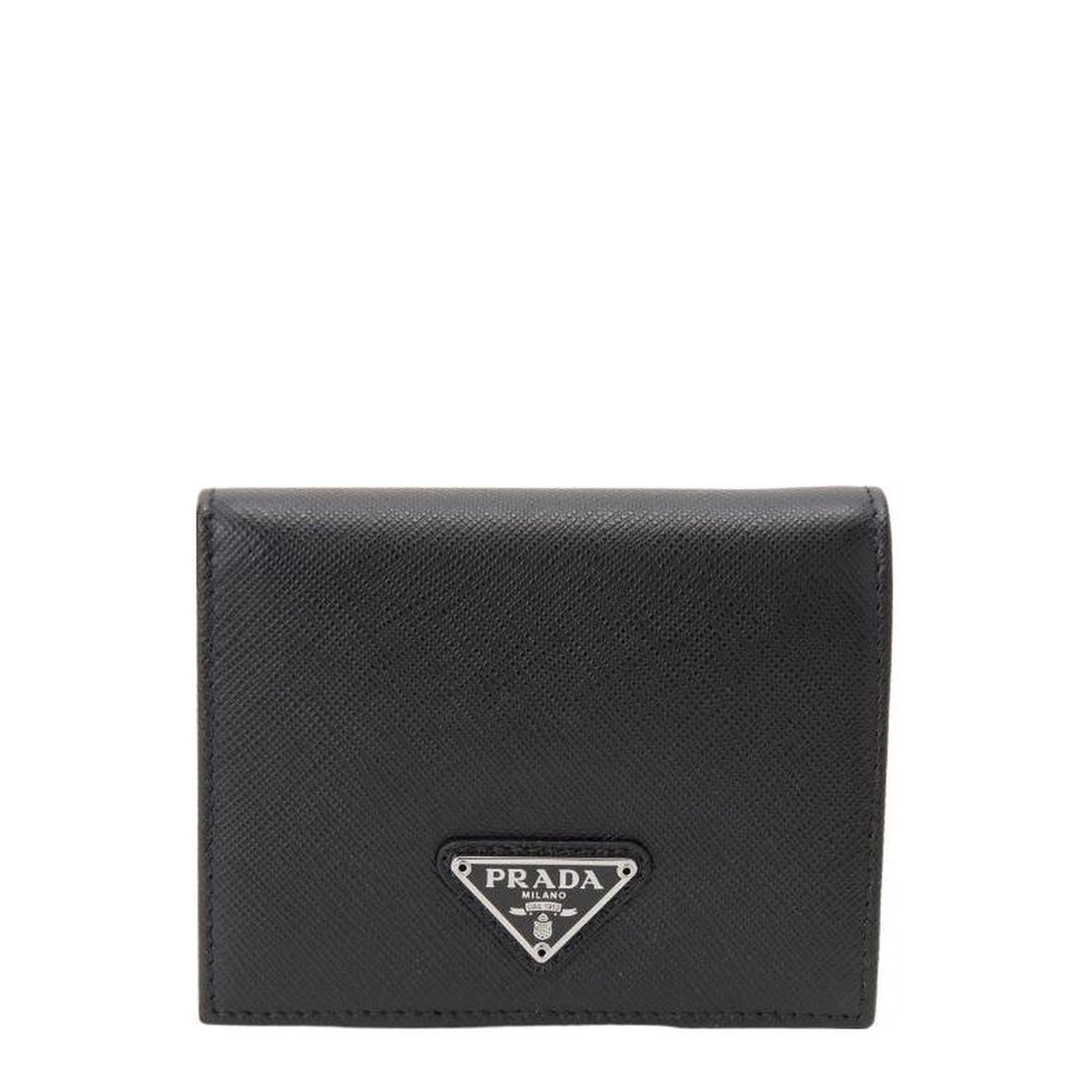 Black Leather Wallet - Image 1