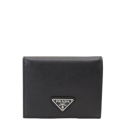 Black Leather Wallet - Image 1