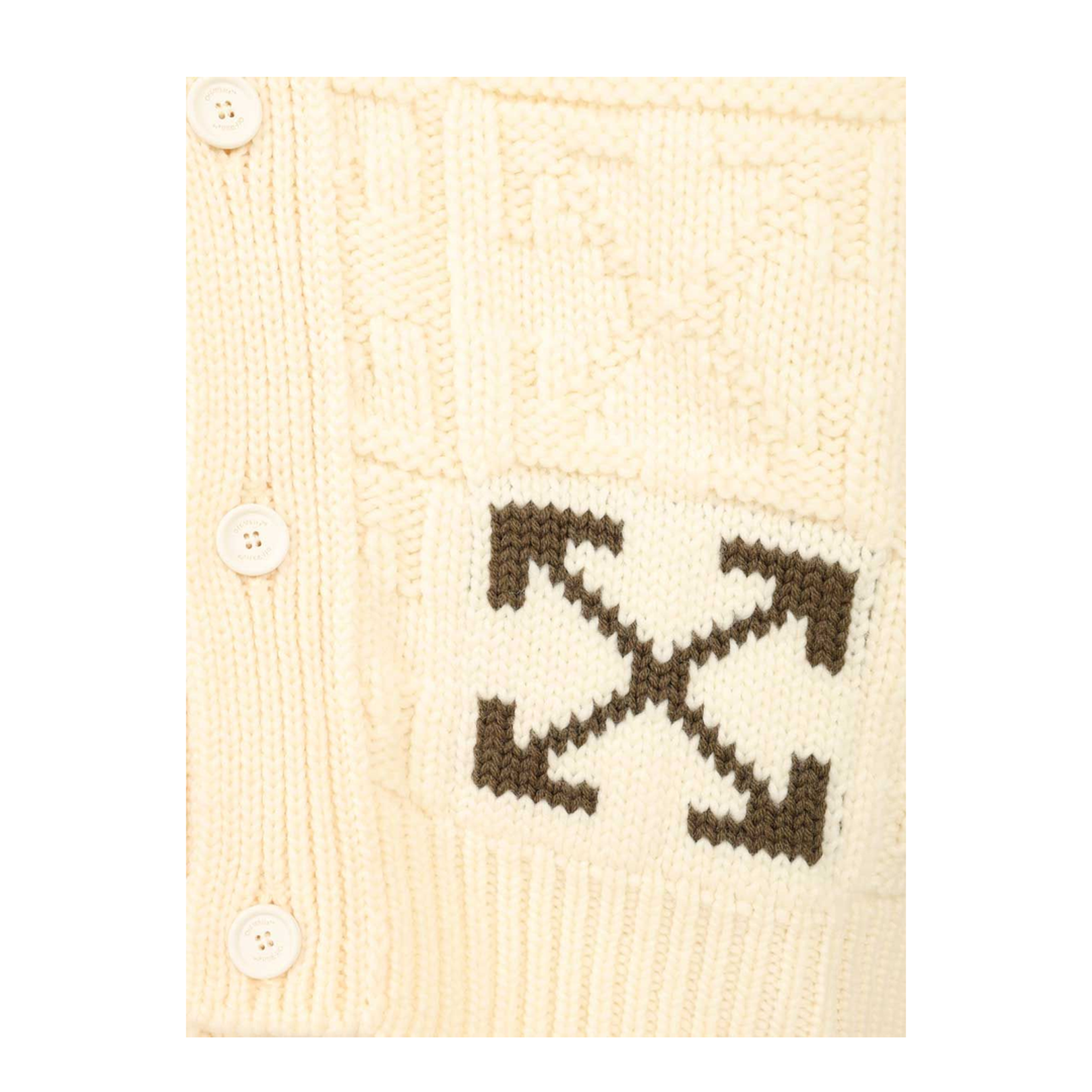 Arrow 3D Wool Cardigan - Image 4